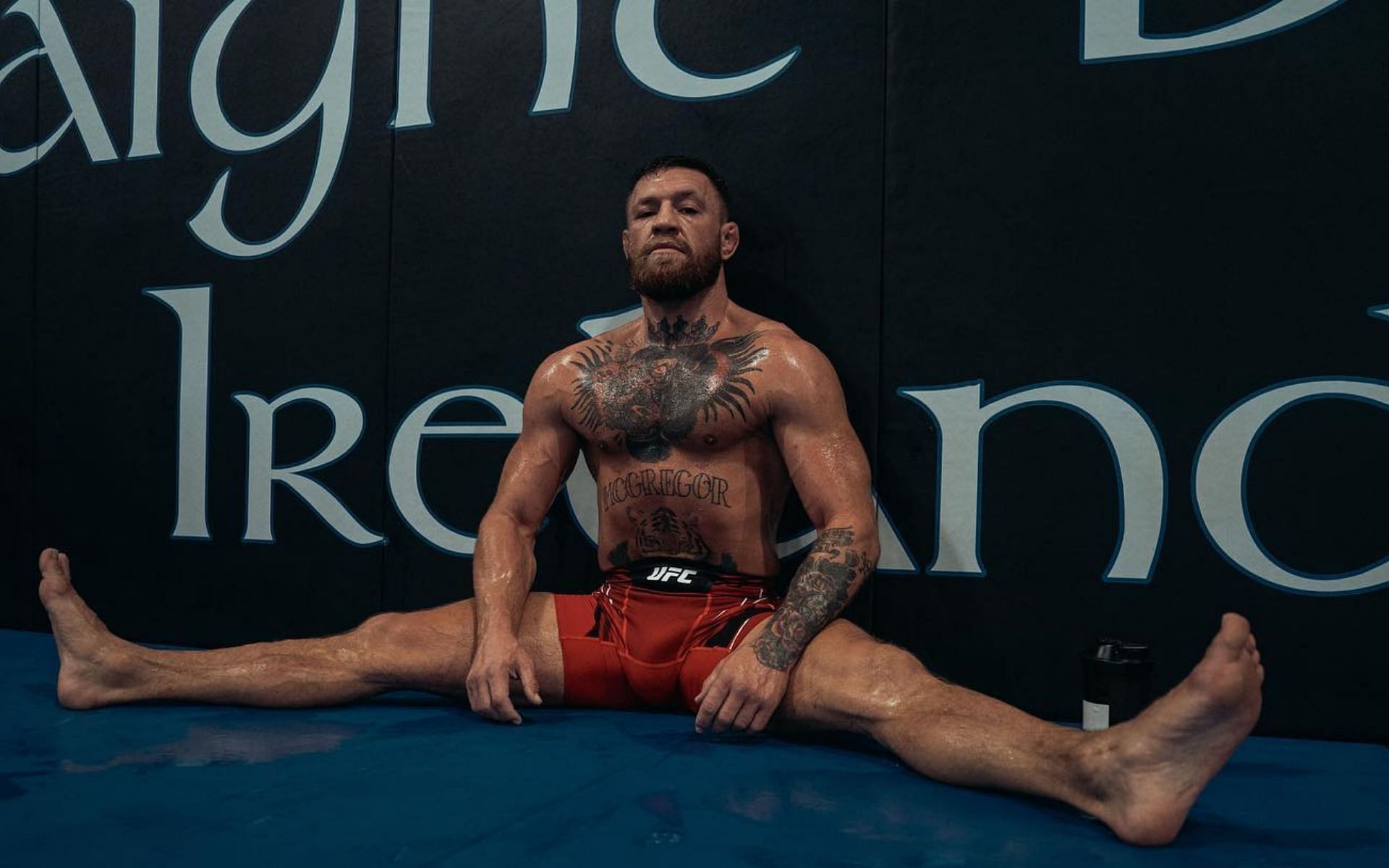 Conor McGregor at SBG Ireland [Image courtesy of @thenotoriousmma Instagram]