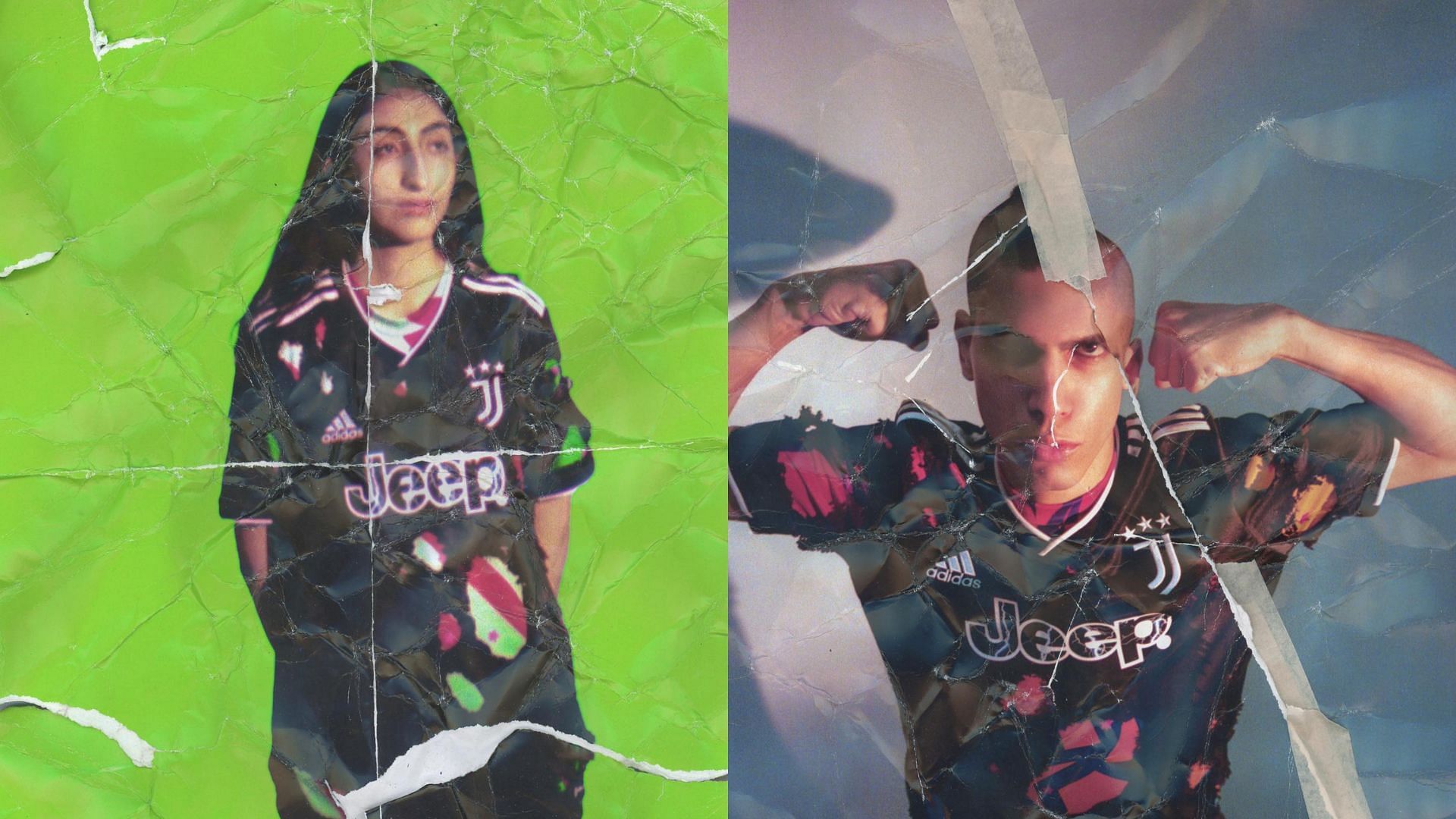 Refashioned Liberal Youth Ministry x Juventus F.C. 2022 23 away kit (Image via @liberalyouthministry / Instagram)