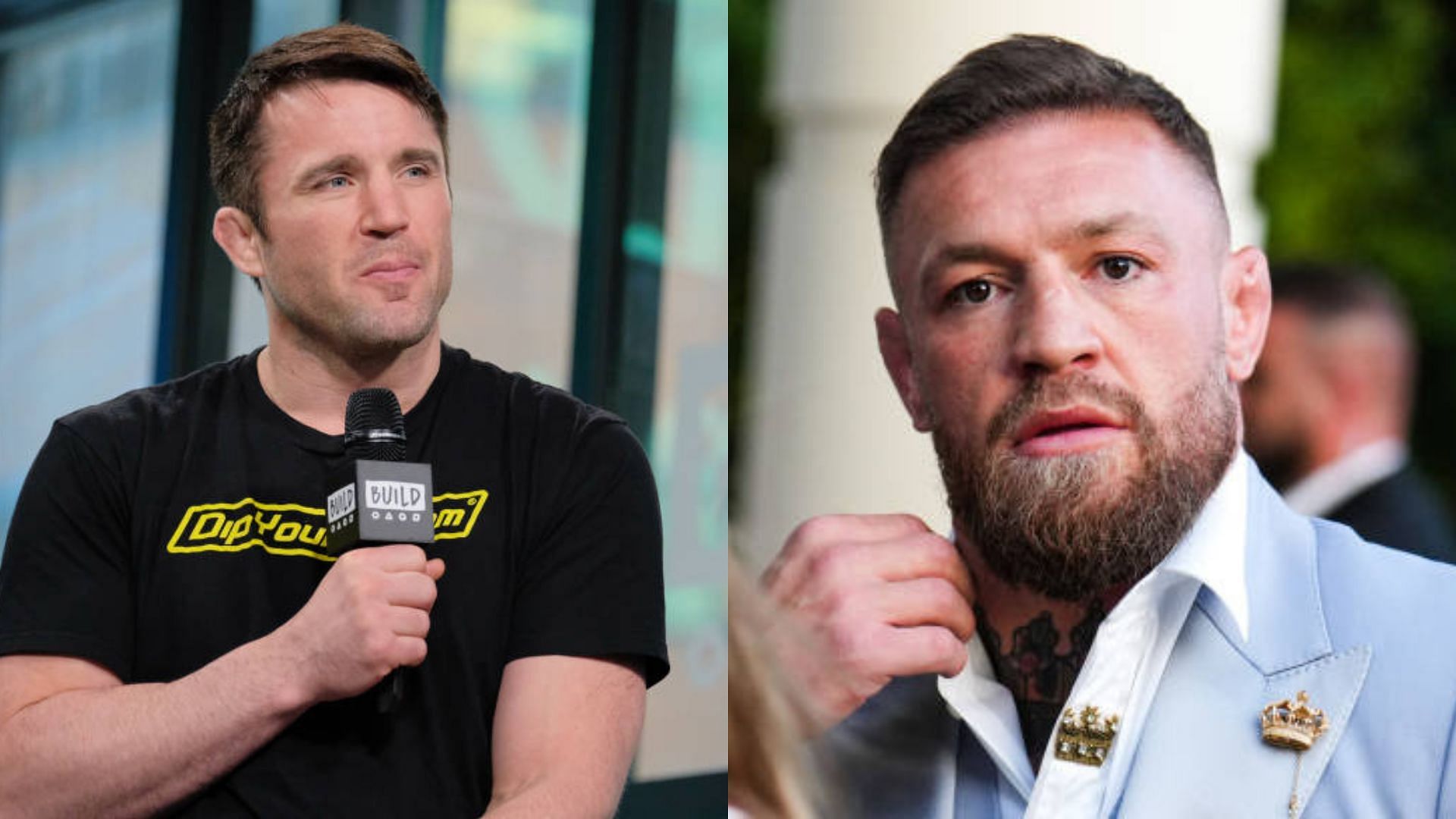 Chael Sonnen (L) claims Conor McGregor (R) will return stronger to the octagon