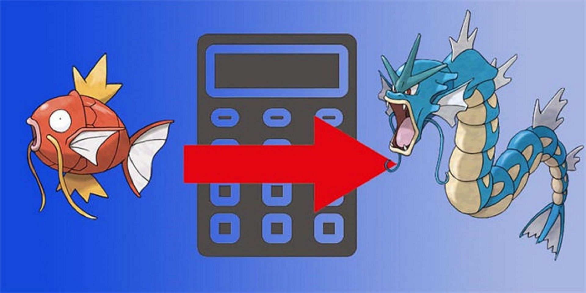 How much CP and health does Gyarados receive when evolving from Magikarp? (Image via The Pokemon Company)