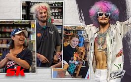 Watch: When Sean O'Malley dressed up as a gas station employee and gave away free stuff to shoppers