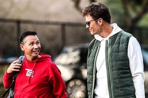 Alex Guerrero and Tom Brady | TB12 Sports Instagram