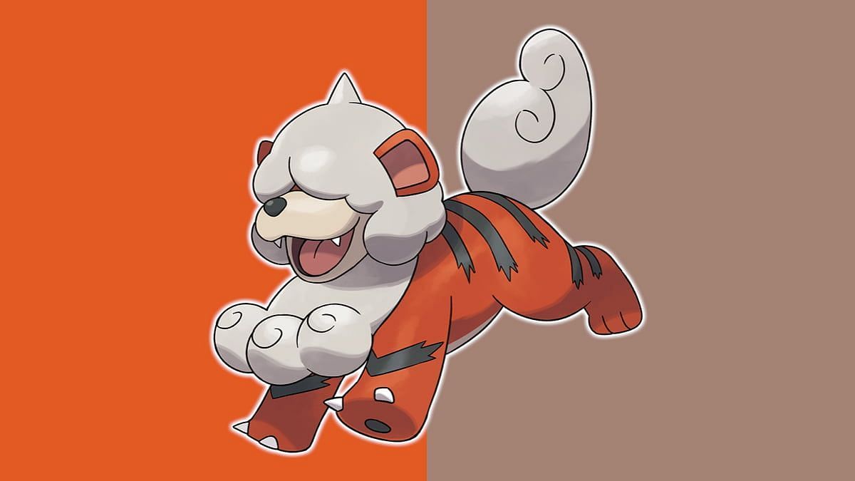 Official artwork for Hisuian Growlithe used throughout the franchise (Image via The Pokemon Company)
