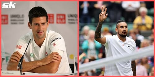 Novak Djokovic gave his thoughts on Nick Kyrgios