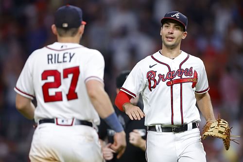 Austin Riley and Matt Olson of the Braves