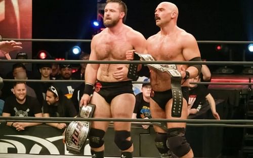 Dax Harwood and Cash Wheeler are the reigning ROH World Tag Team Champions.