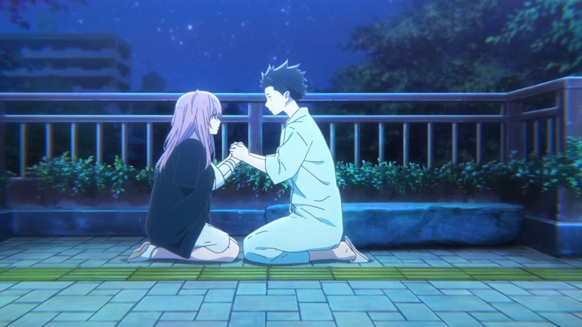 Shoya and Shouko as seen in A Silent Voice (Image credits: Naoko Yamada/ Kyoto Animation)