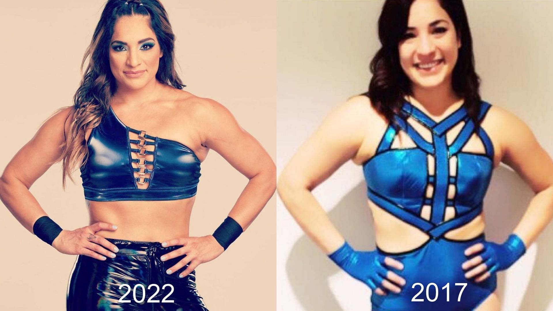 SmackDown star Raquel Rodriguez&#039;s appearances in 2017 and 2022