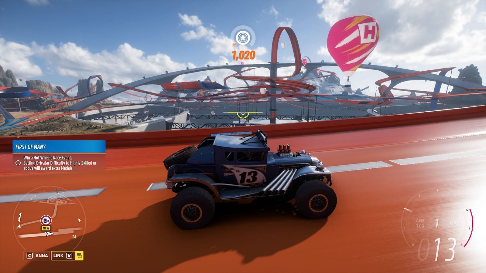 This is sure like an Hot Wheels amusement park I would love to visit (Image via Forza Horizon 5 Hot Wheels)