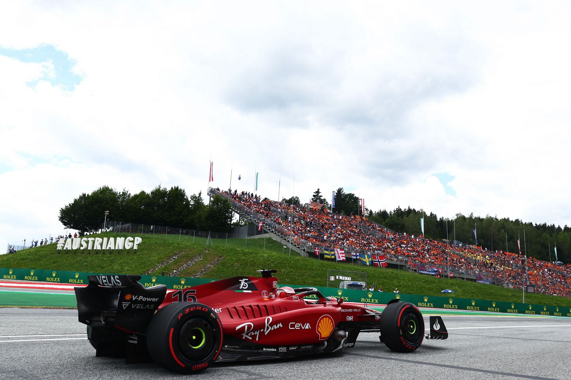 F1 Grand Prix of Austria - Charles Leclerc wins in Austria.