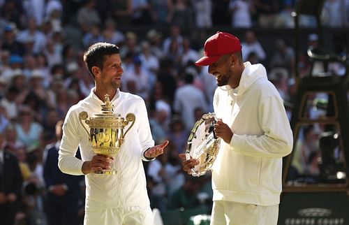 How much do men's singles finalists Novak Djokovic and Nick Kyrgios stand to make from this year's Wimbledon?