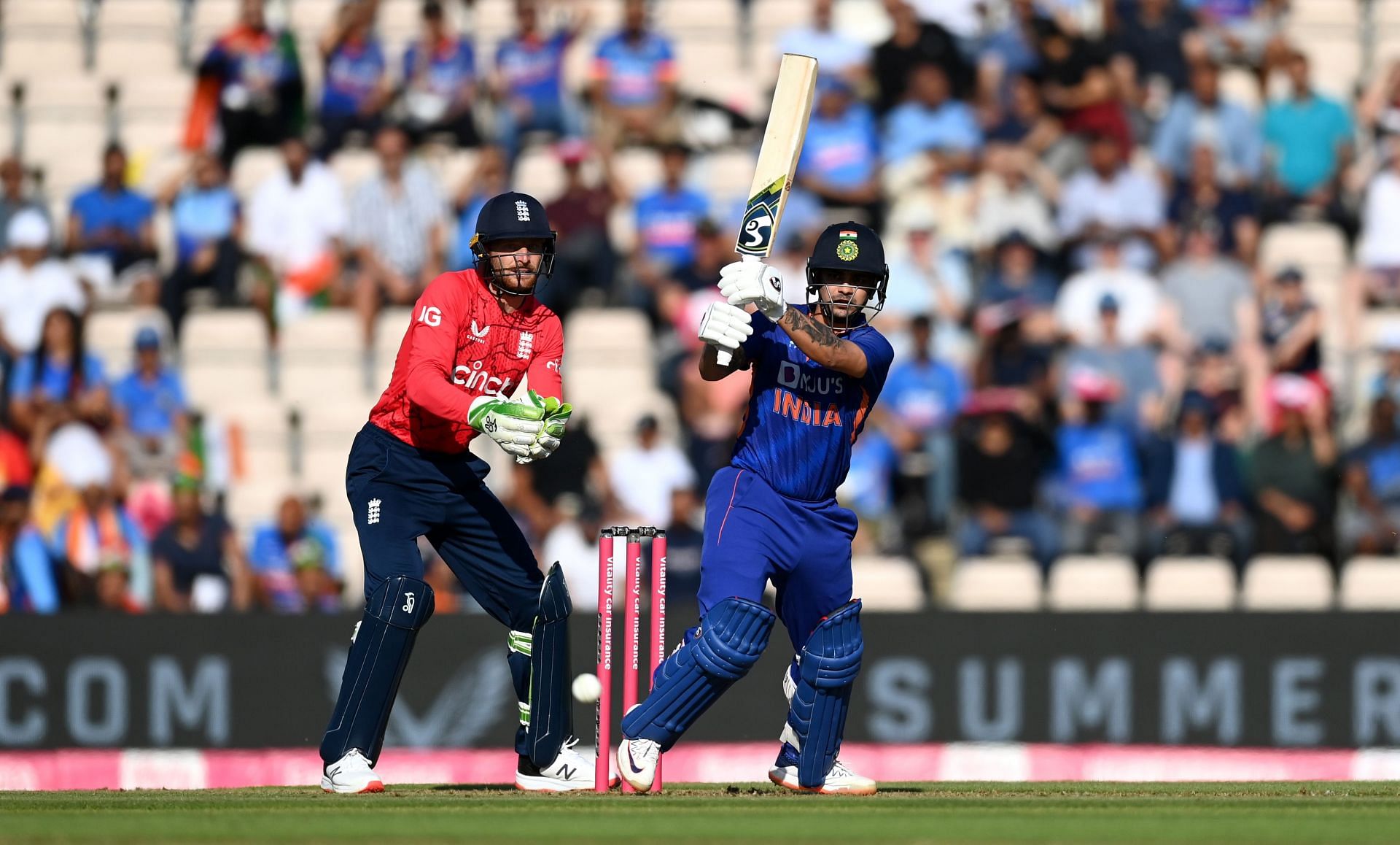 Ishan Kishan scored just eight runs in the first T20I