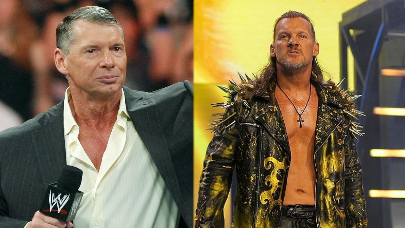 Vince McMahon(L), Chris Jericho(R)