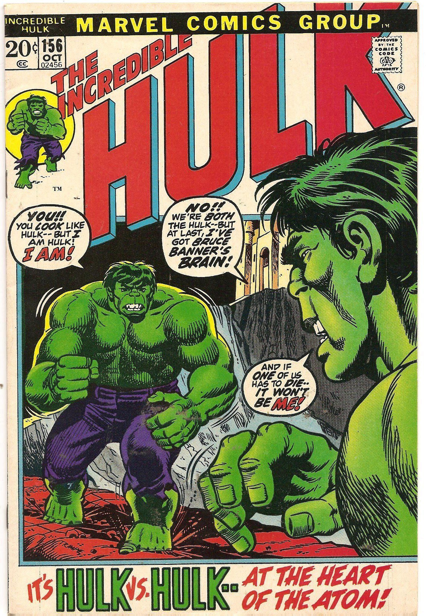 The Incredible Hulk #156 (Image via Marvel Comics)