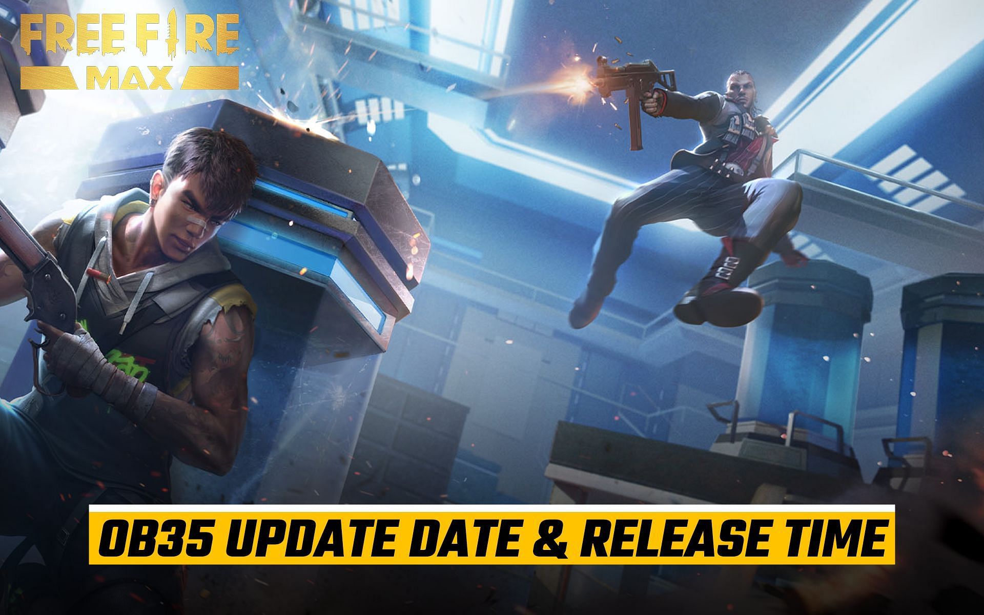 Details about the update date and release time of the OB35 update (Image via Sportskeeda)