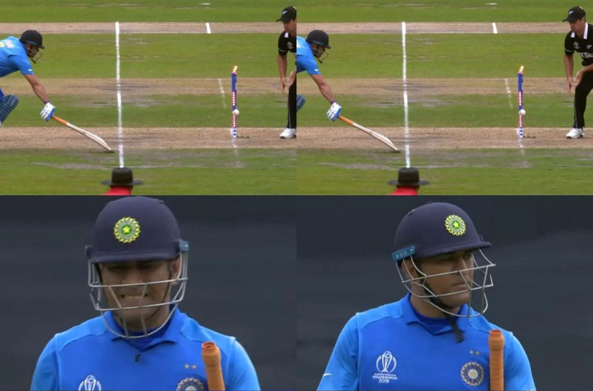 MS Dhoni&#039;s final international cricket appearance came in 2019 in Manchester. (Credit: Twitter)