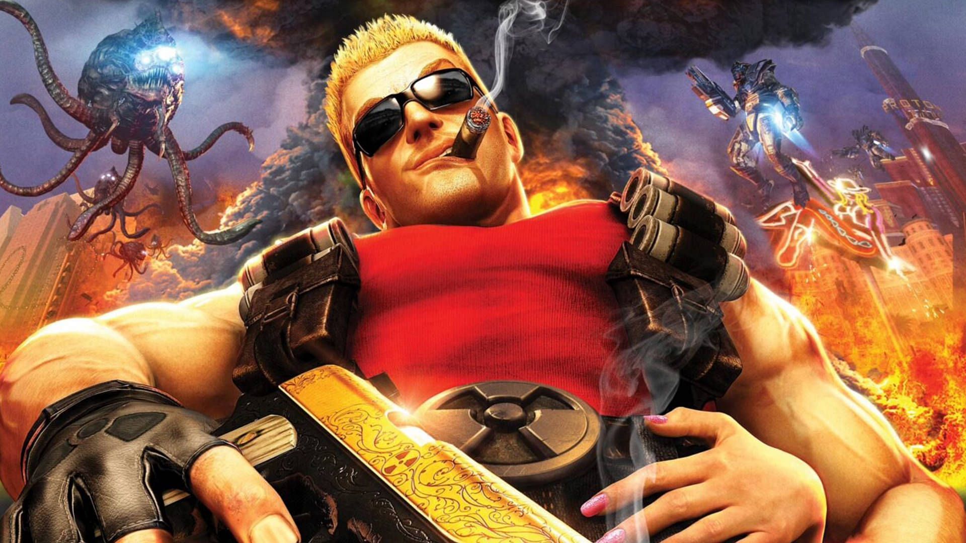 Duke Nukem Forever was a video game about seven years too late (Image via 2K Games)