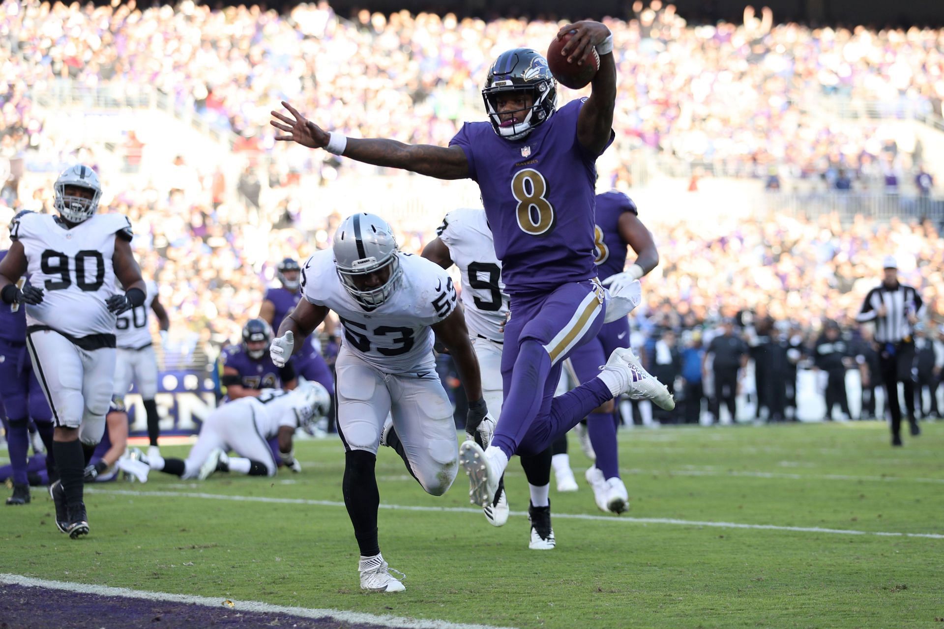 Oakland Raiders v Baltimore Ravens