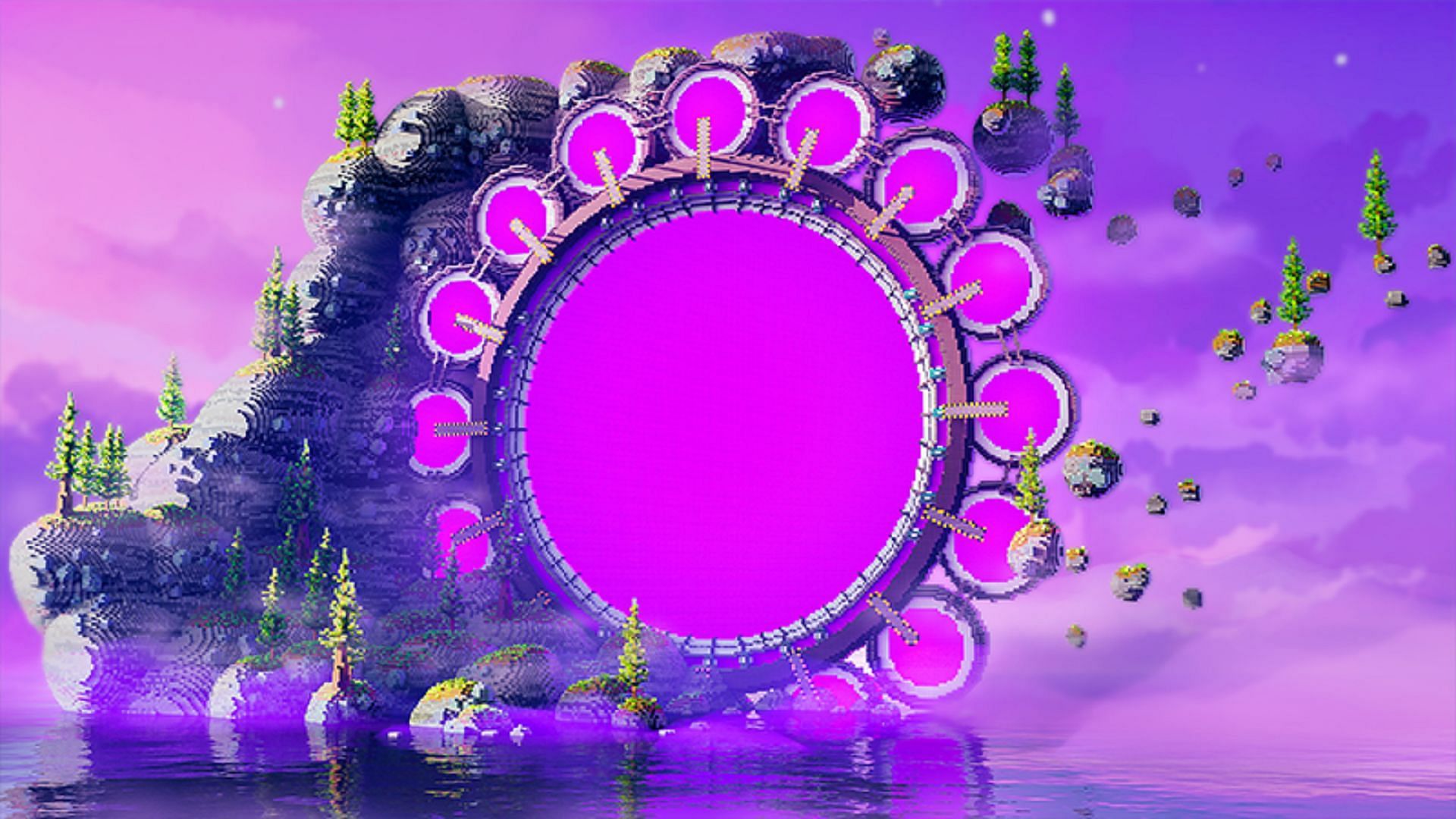 A render of this magnificent Nether portal build (Image via u/ThaMango/Reddit)