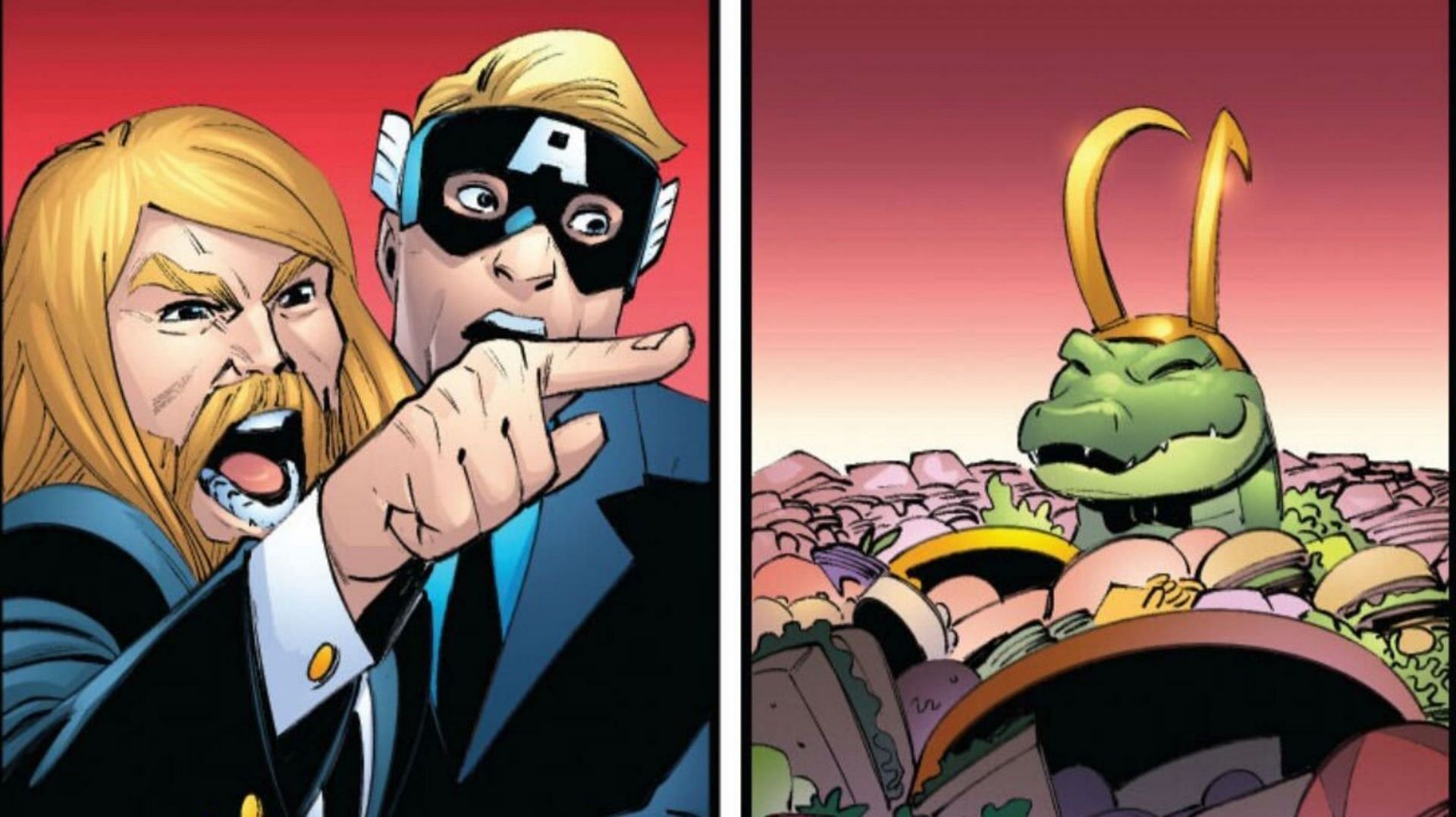 A panel from Alligator Loki Infinity (Image via Marvel Comics)