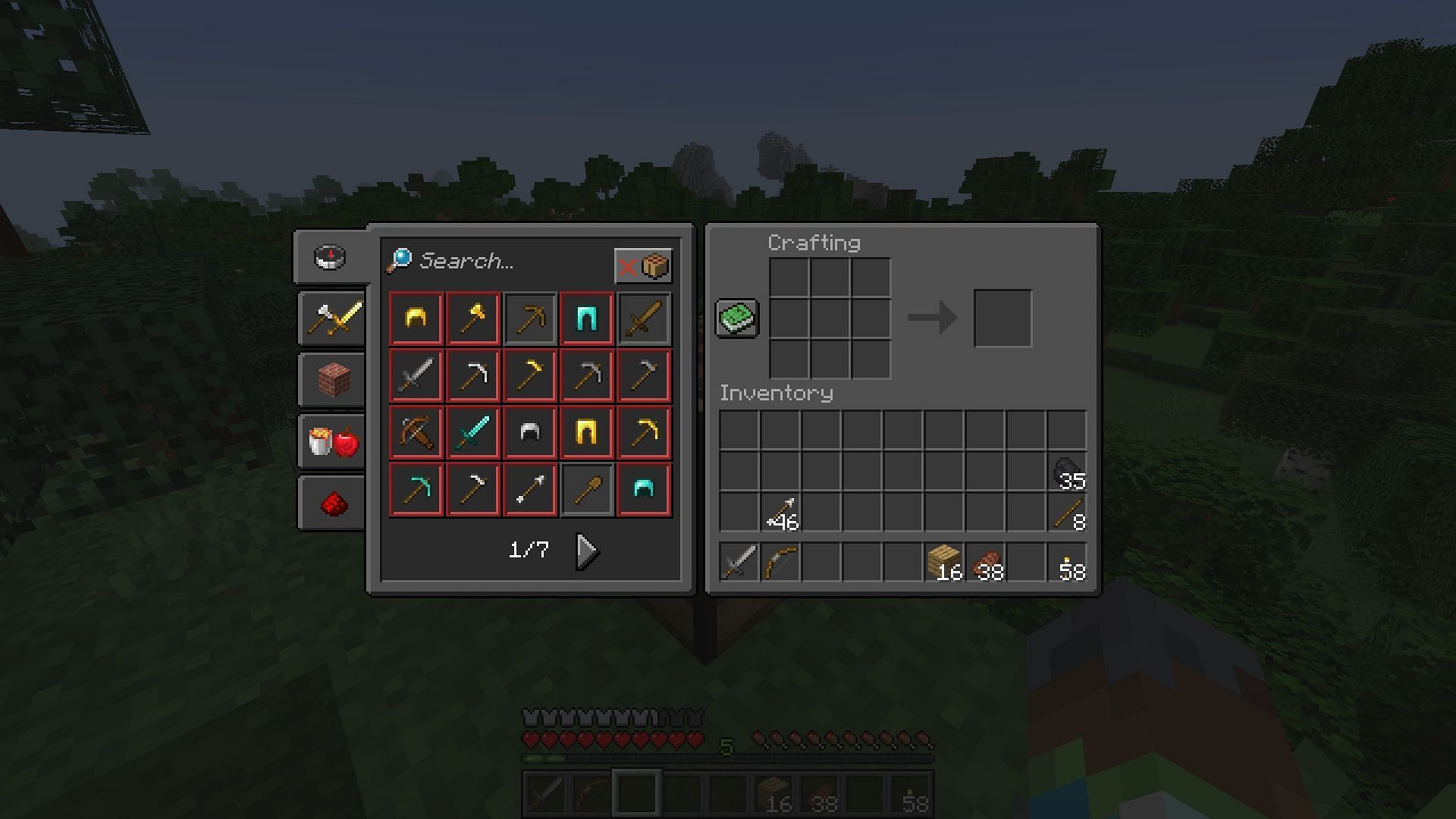 Dark mode can be a brilliant feature in Minecraft 1.19 update (Image via Imgur)