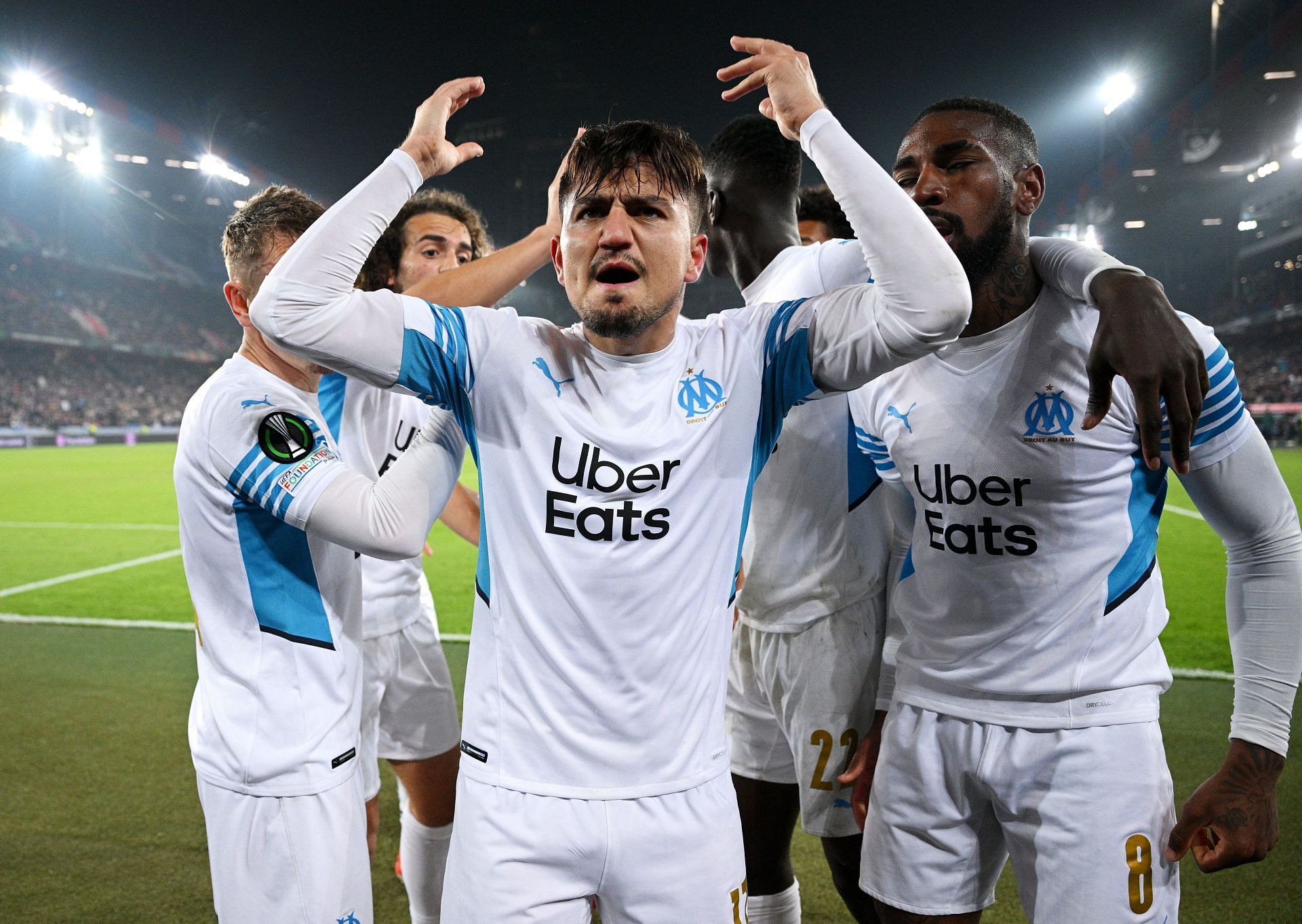 Cengiz Under in UEFA Conference League action