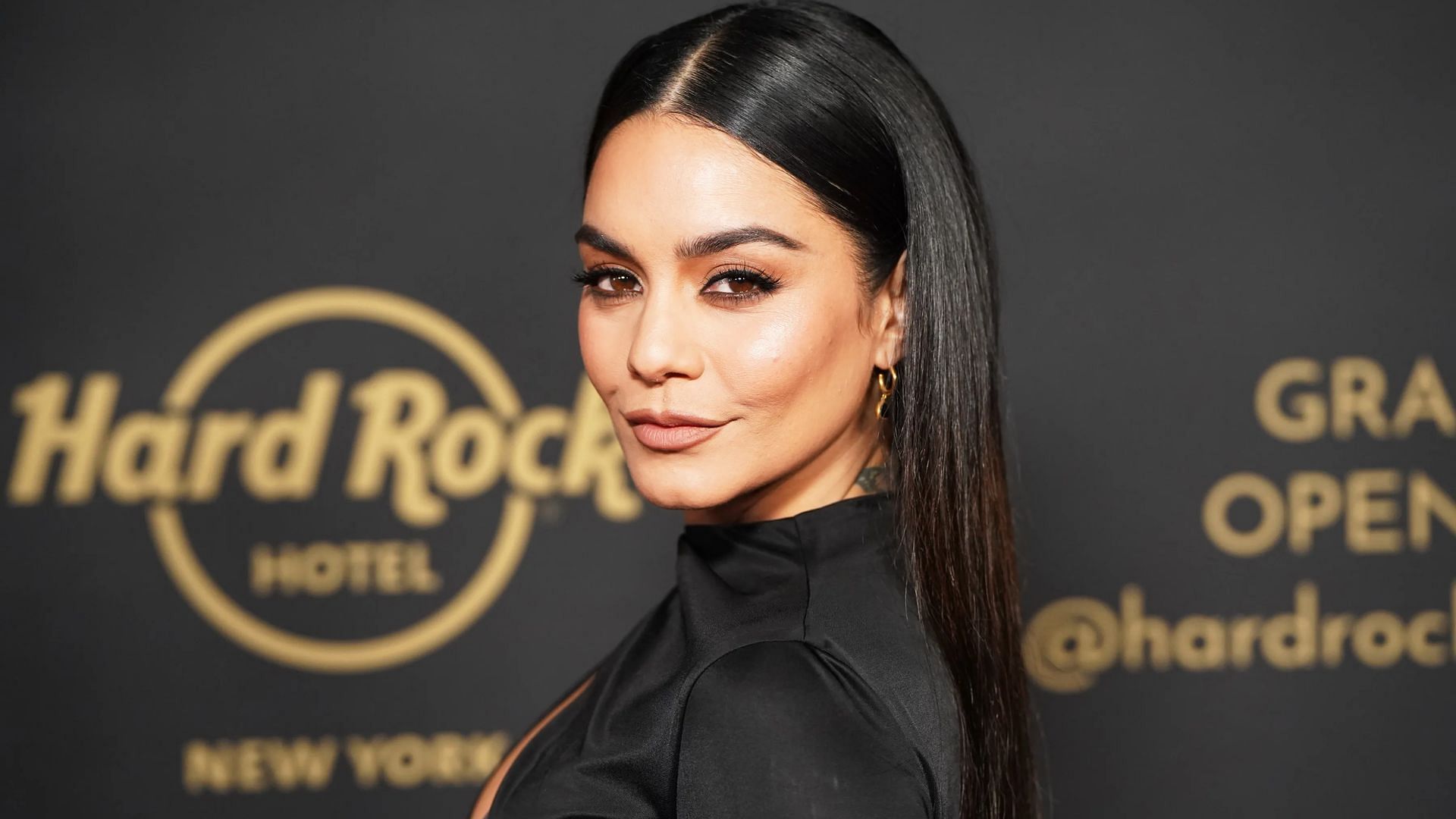 Vanessa at the opening of the Hard Rock Hotel in New York.