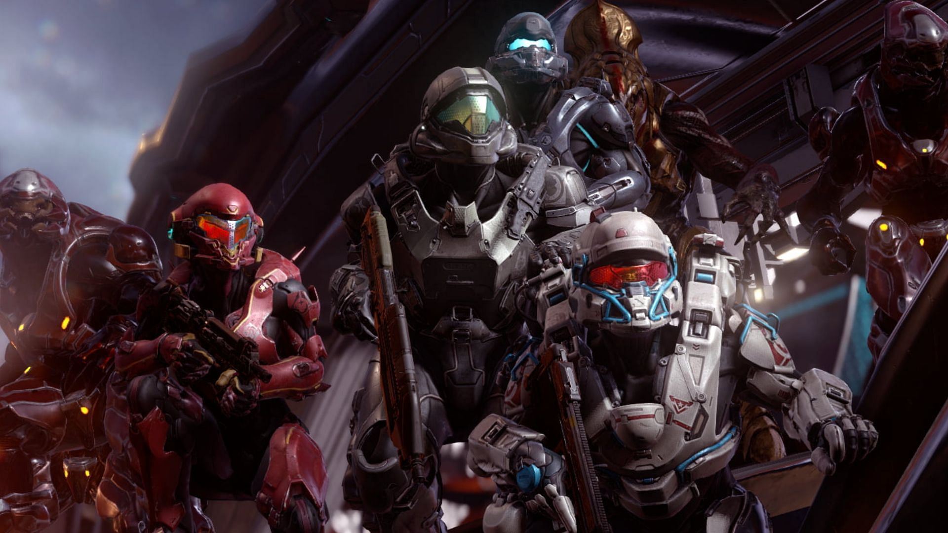 Fire team Osiris is another Spartan squad featured in the 5th game of the series (Image via 343 Industries)