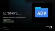 Adv File Explorer on the Xbox's Microsoft Storefront (Image via Microsoft Store)