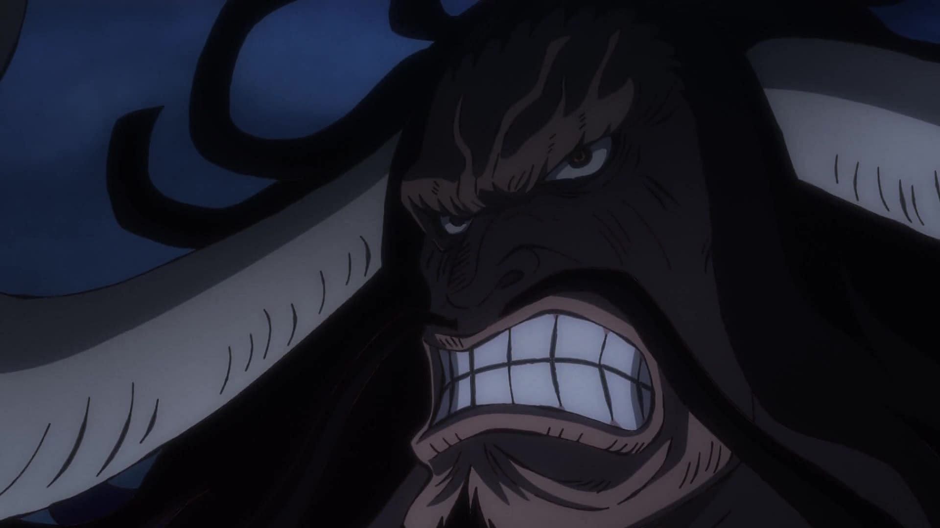 Kaido as seen in the show (Image via Eiichiro Oda/Shueisha, Viz Media, One Piece)