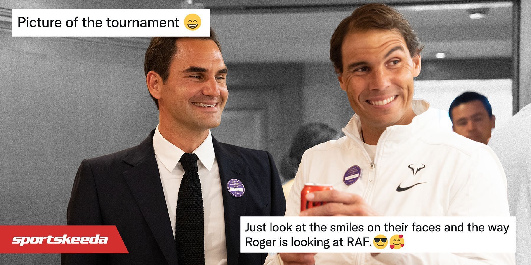 Roger Federer and Rafael Nadal&#039;s latest photograph makes fans nostalgic