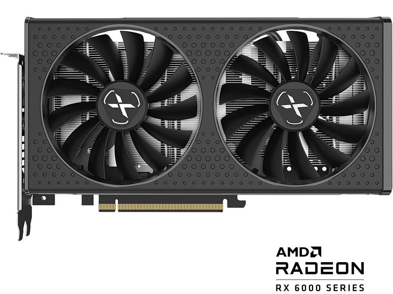 The XFX Speedster QICK 210 Radeon RX 6500 XT 4 GB card (Image via XFX)