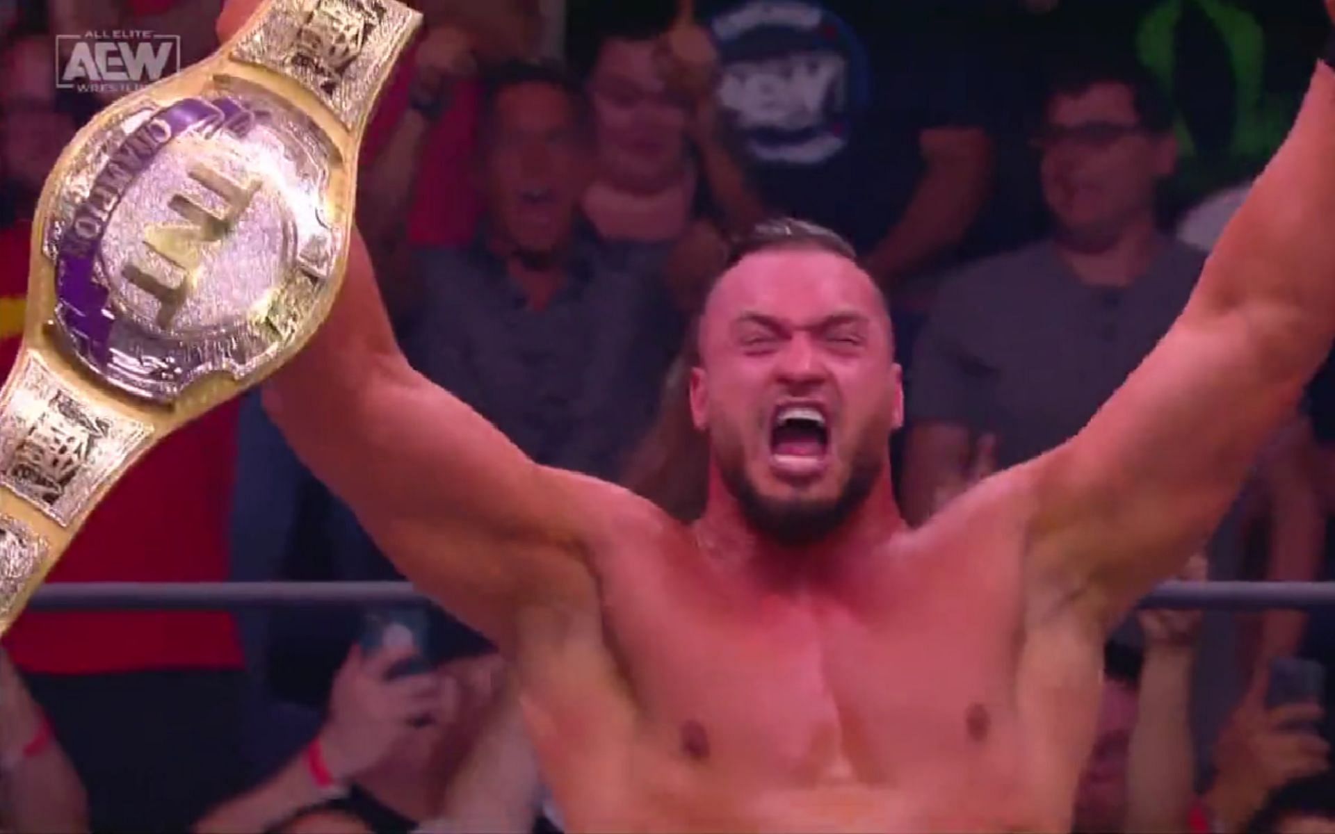 The new AEW TNT Champion, Wardlow!