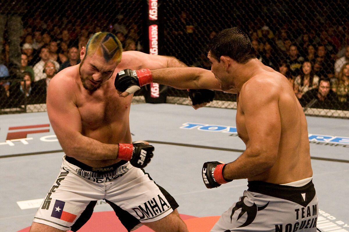 Antonio Rodrigo Nogueira edged out Heath Herring for the third time in the octagon