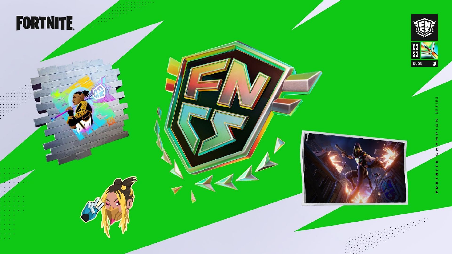 Fortnite How to obtain the King and Champion Spray FNCS Twitch Drop