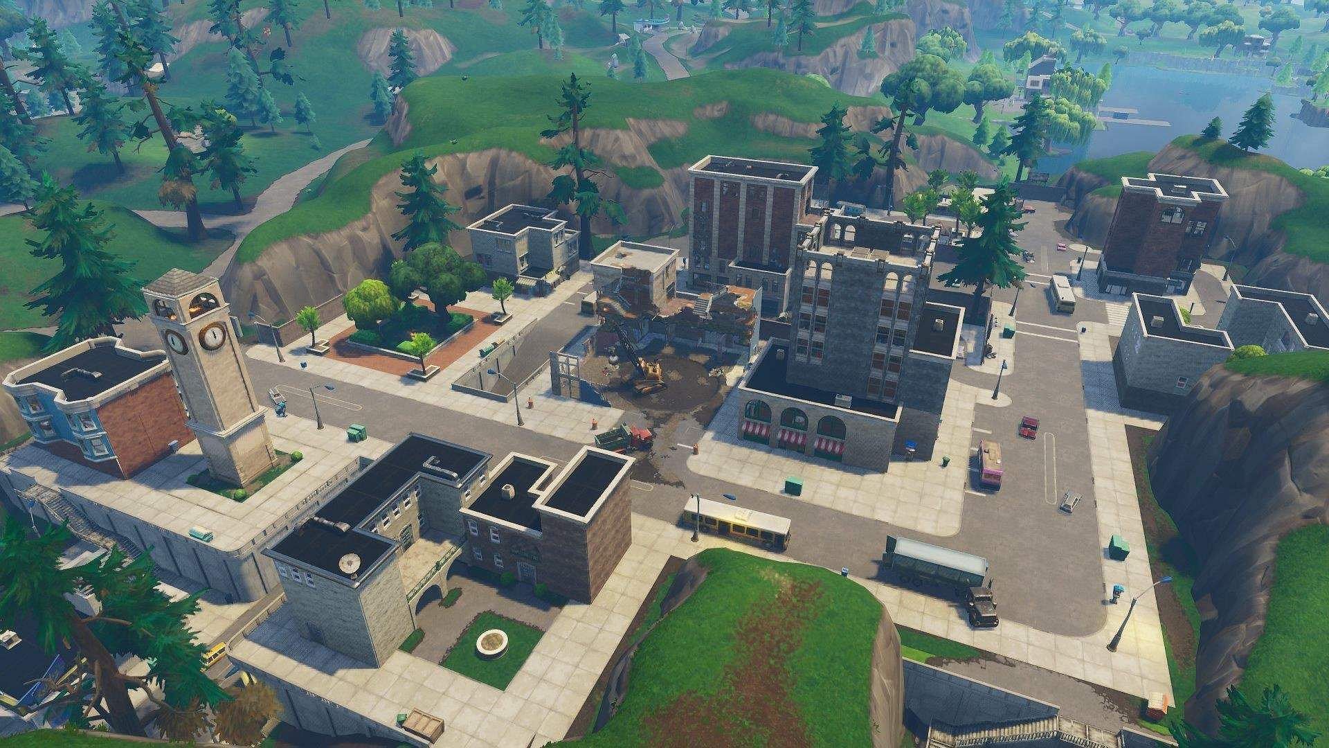 Tilted Towers was in one of the most popular Fortnite biomes (Image via Epic Games)