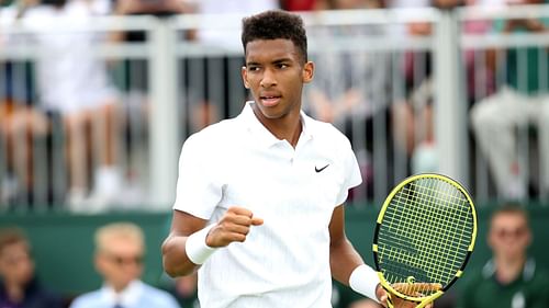 Sixth seed Felix Auger Aliassime was knocked out in first round of Wimbledon 2022