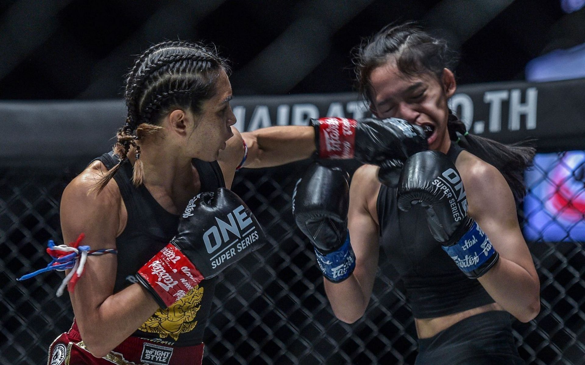 Janet Todd (left) and Wang Chin Long (right). [Photo ONE Championship]