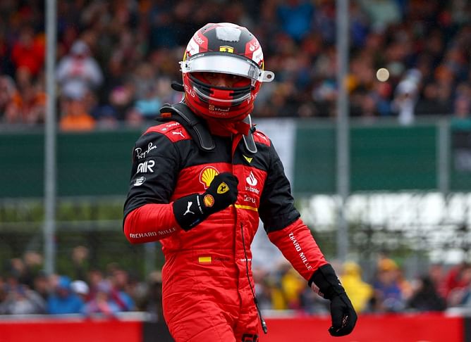 Carlos Sainz stayed 'calm' and 'patient' which helped him secure his maiden pole in F1 at 2022 British GP, says Ferrari boss