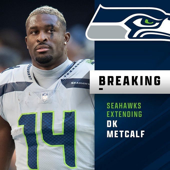 Wide receiver DK Metcalf, Seahawks agree to terms on three-year, $72  million extension