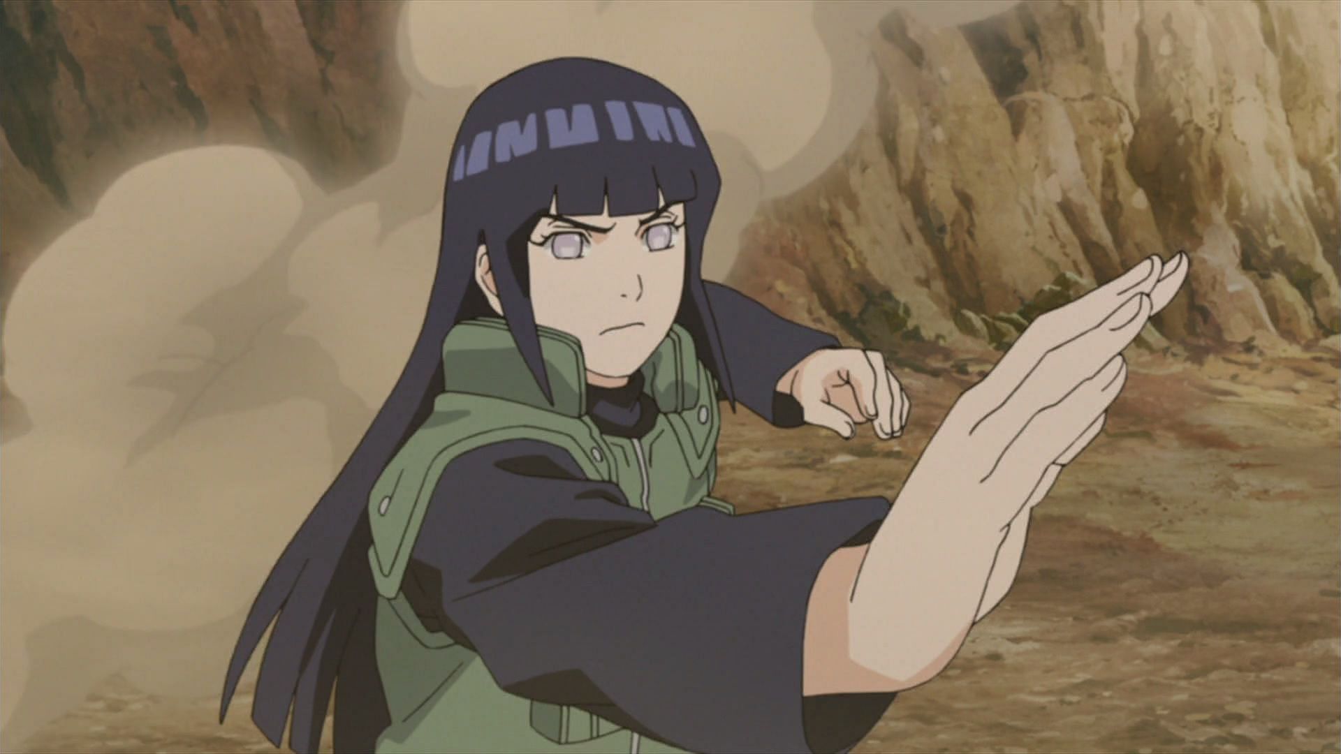 Hinata is always ready to protect her friends (Image via Masashi Kishimoto/Shueisha, Viz Media, Naruto Shippuden)