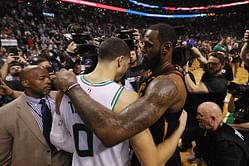 “My first Finals, I played against the Spurs, it's the same s**t, they took advantage of me not knowing much” - LeBron James defends Jayson Tatum for criticism he endured following Finals loss