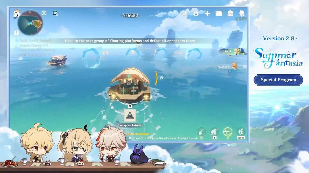 Event gameplay in Golden Apple Archipelago (Image via HoYoverse)