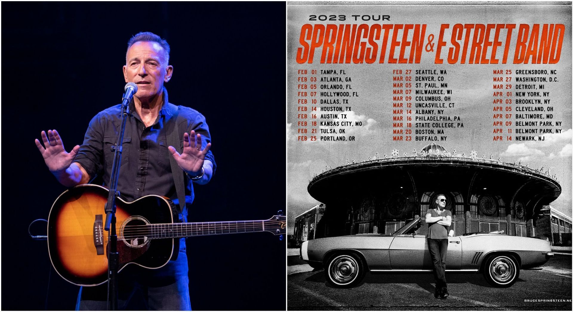 Bruce Springsteen Tour 2024 Song List Thia Adelice