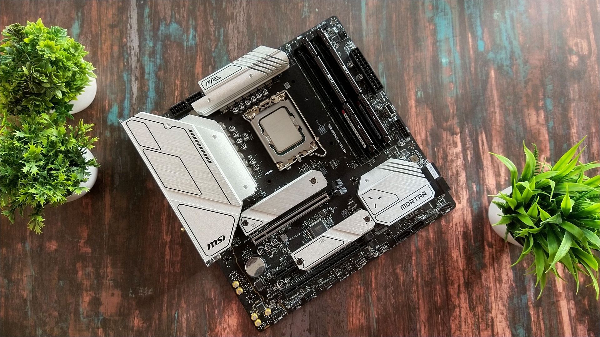 The MSI B660M Mortar WiFi motherboard (Image via MSI)