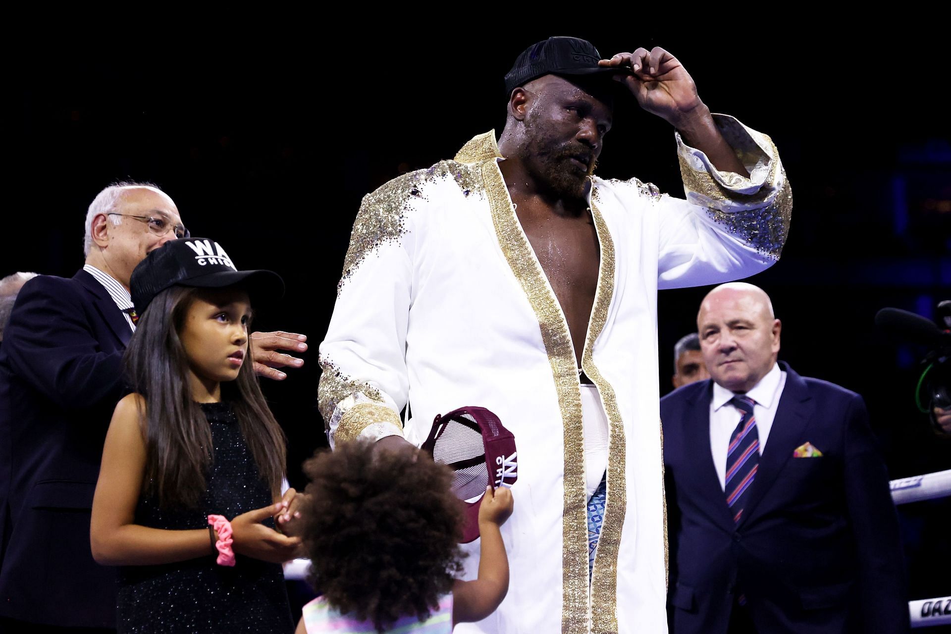 Derek Chisora after defeating Kubrat Pulev in his last bout.