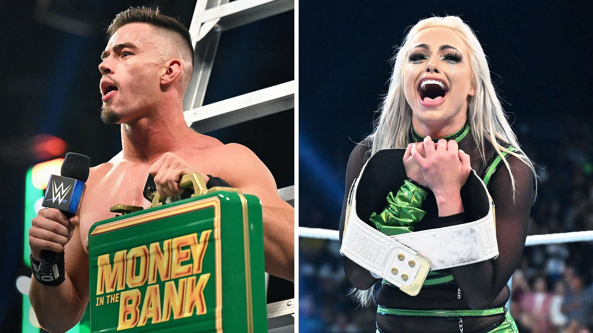 Liv Morgan and Theory won their respective Money in the Bank matches this year