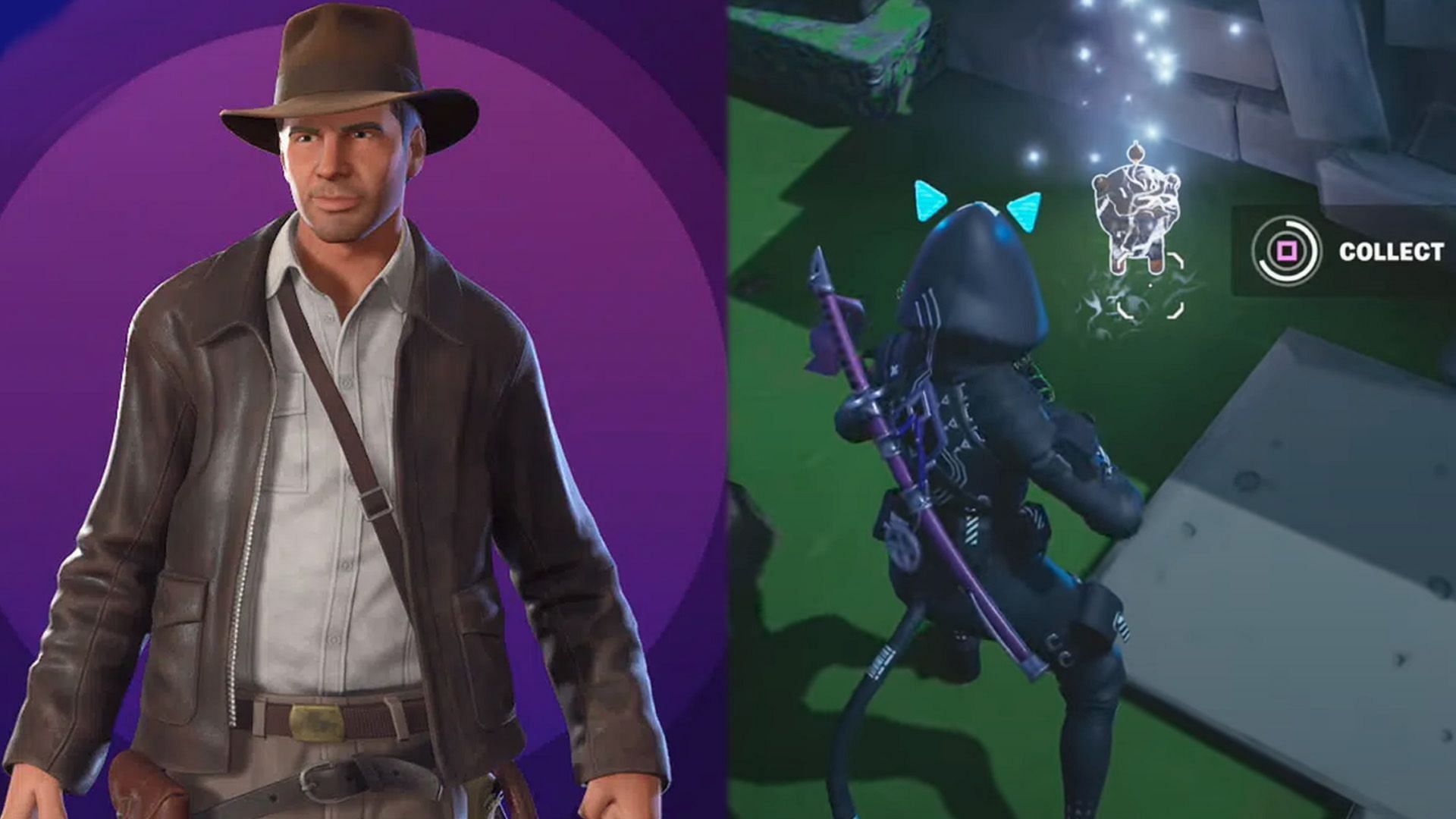 Indiana Jones needs to be unlocked by collecting the Durrrburger Relic from The Temple and The Ruins in a single match (Image via Sportskeeda)