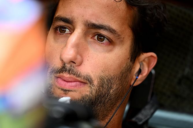 Daniel Ricciardo says he was helpless in 'getting eaten up' at the 2022 F1 British GP
