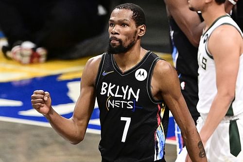 Going back to the Golden State Warriors could still be Kevin Durant's best chance of playing care-free basketball. [Photo: Page Six]